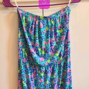 LILLY PULITZER STRAPLESS SIZE S